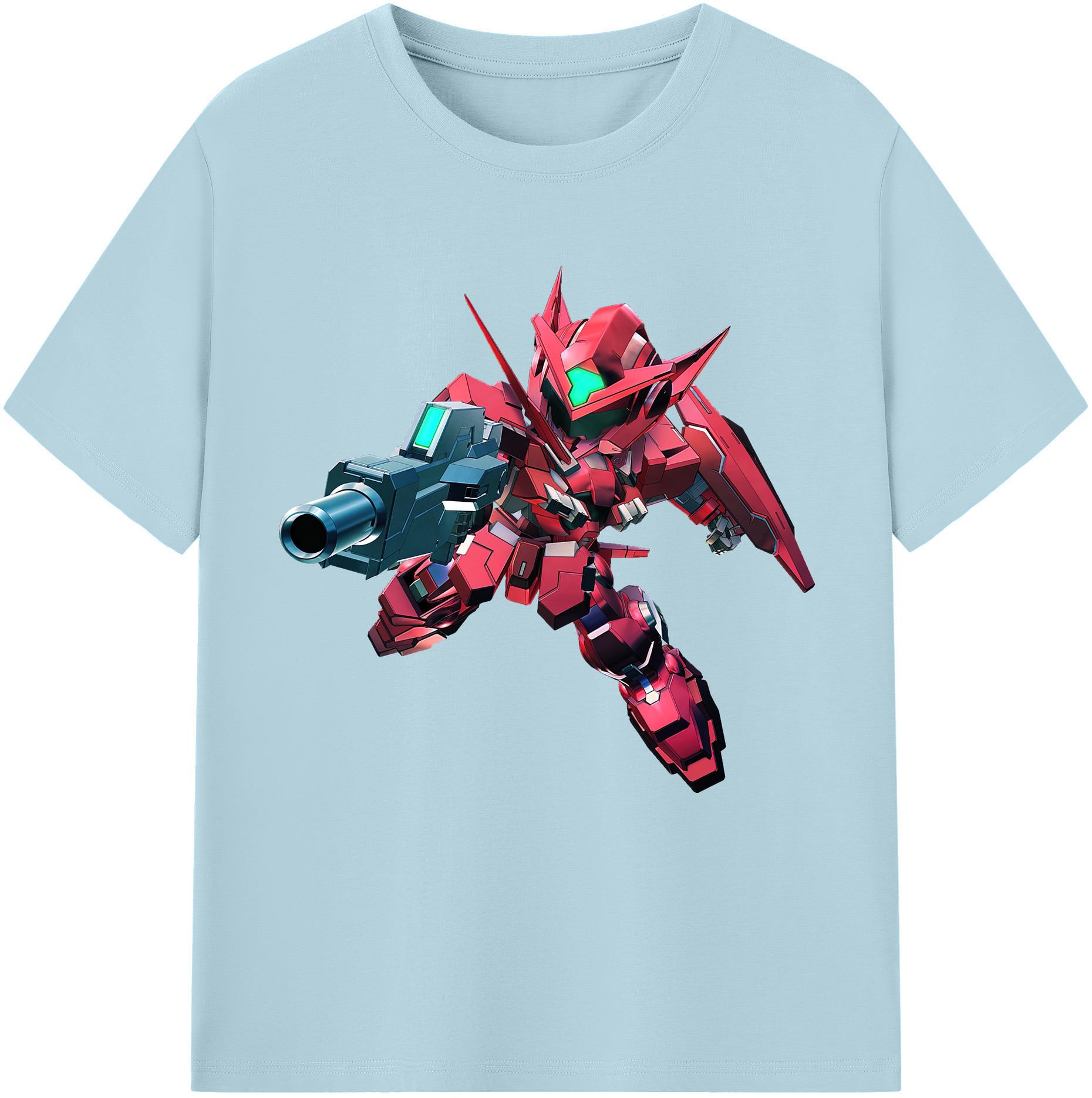 （画像用） 機動戦士ガンダム Mobile Suit Gundam 綿100％半袖Tシャツ（フロントプリント）